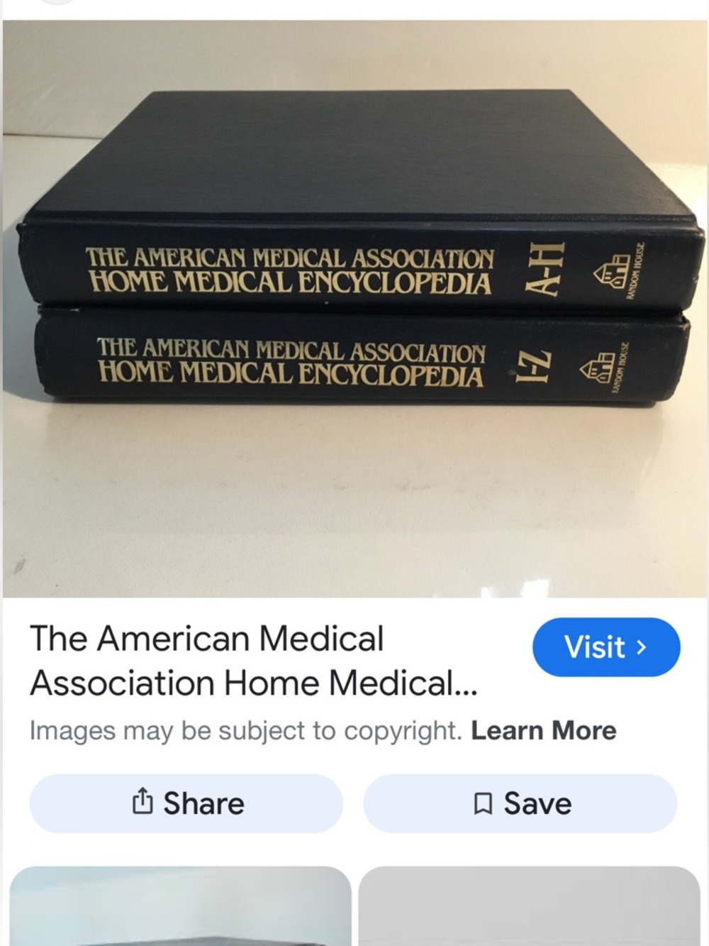 1790**Home Medical Encyclopedia - Blue - Picture 1 of 15
